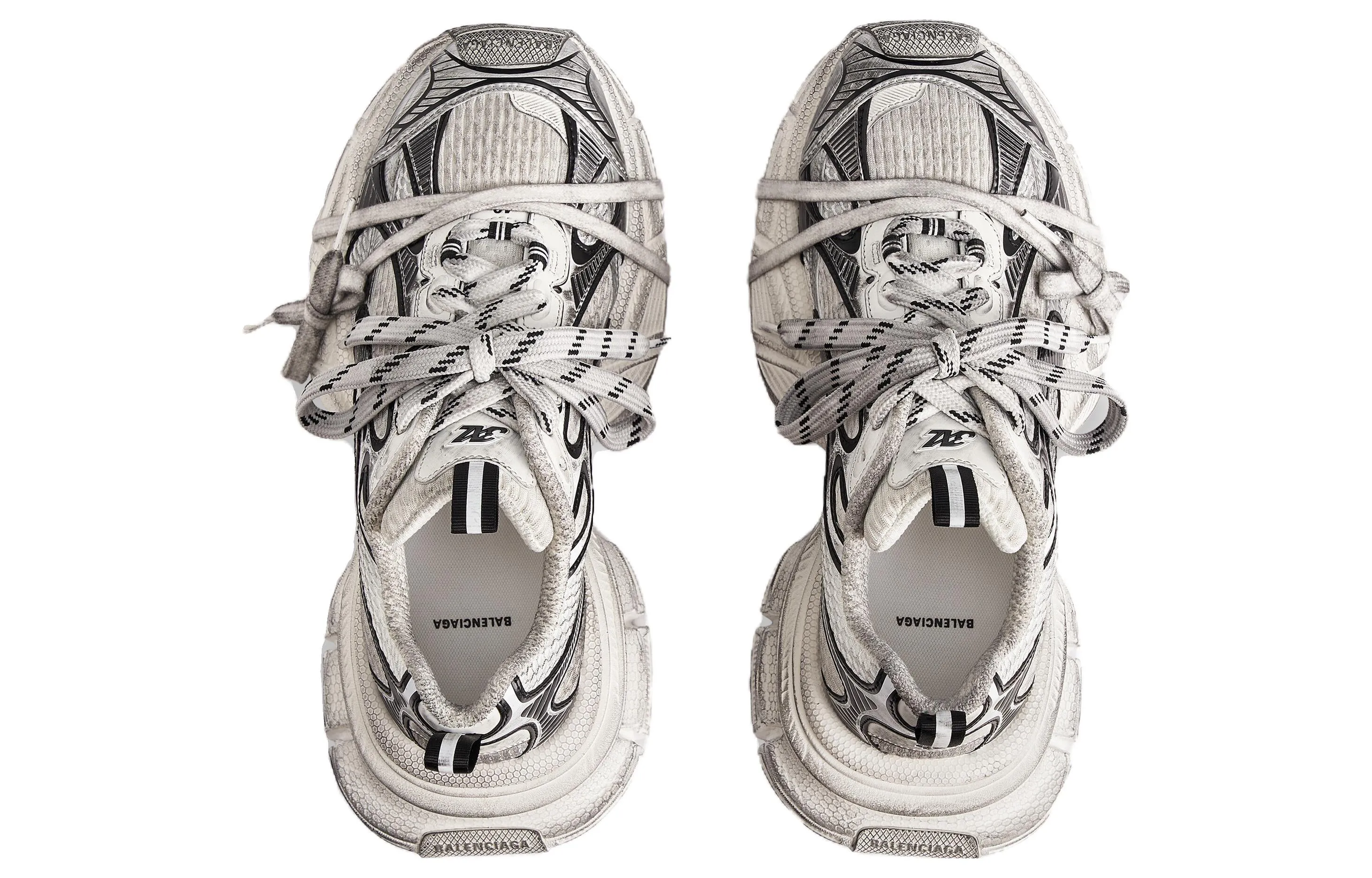 Balenciaga 3XL Sneakers 'White and Black Mesh and Polyurethane' 734734W3XL49710 sold by KicksCrew product image thumbnail 4