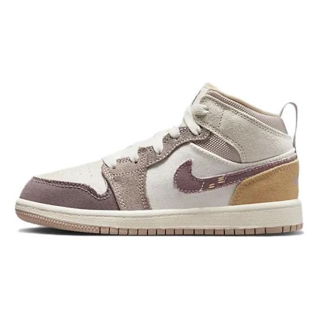 (PS) Air Jordan 1 Mid SE Craft 'Inside Out - Taupe Haze' DZ4468-102 sold by KicksCrew