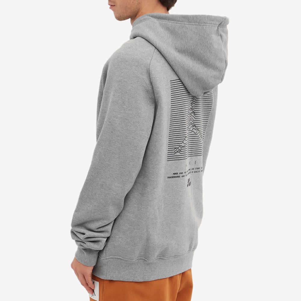 Air Jordan Jumpman Fleece Pullover Hoodie 'Carbon Heather' DJ0210-091 sold by KicksCrew product image thumbnail 4