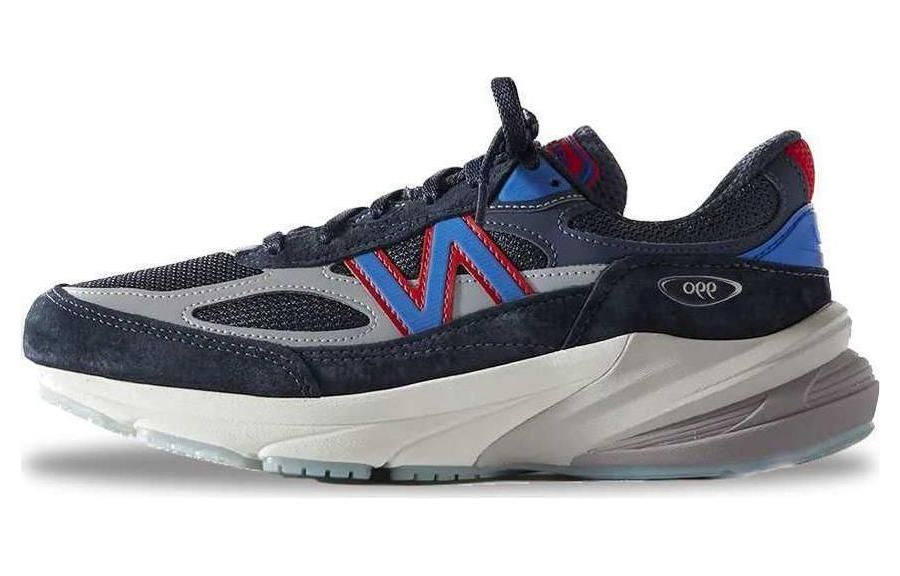 New Balance 990v6 x The Kith Sneakers 'Navy Grey Blue' KITH-NB-990V6-MSG-BK sold by KicksCrew product image thumbnail 2