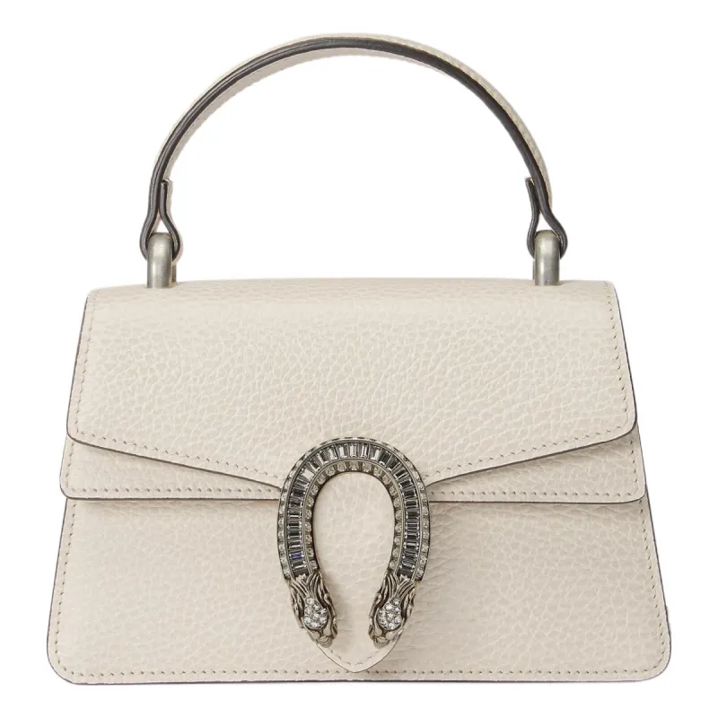 (WMNS) Gucci Dionysus Mini Top Handle Bag 'White' 752029-CAOGN-9042 sold by KicksCrew