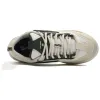 (WMNS) FILA FUSION Nollie Sneakers 'Beige Black White' T12W332301FWB sold by KicksCrew