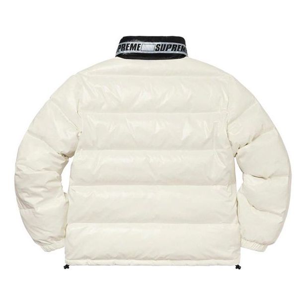 Supreme Shiny Reversible Puffy Jacket 'White Black' SUP-SS20-163 sold by KicksCrew product image thumbnail 2