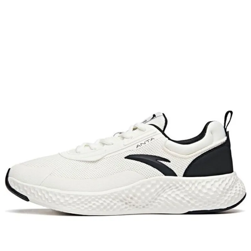 ANTA Running Series Sneakers 'White Black' 112115536S-2 sold by KicksCrew