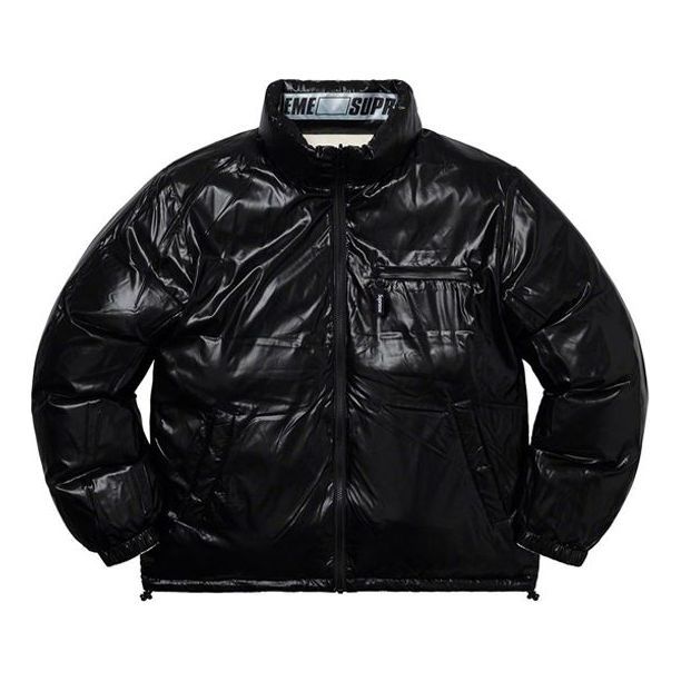Supreme Shiny Reversible Puffy Jacket 'White Black' SUP-SS20-163 sold by KicksCrew product image thumbnail 3