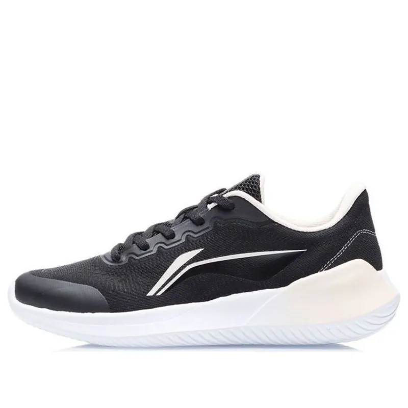(WMNS) Li-Ning Running Shoes 'Black White' ARHR142-1 sold by KicksCrew