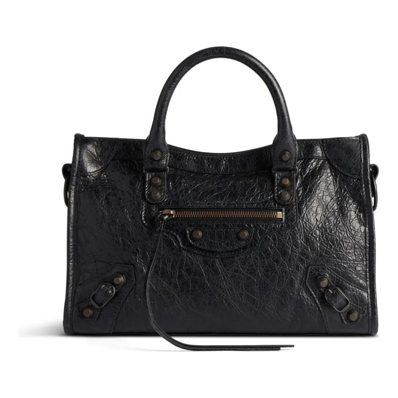 (WMNS) Balenciaga Le City Small Bag 'Black' 8114422ABEK1000 sold by KicksCrew