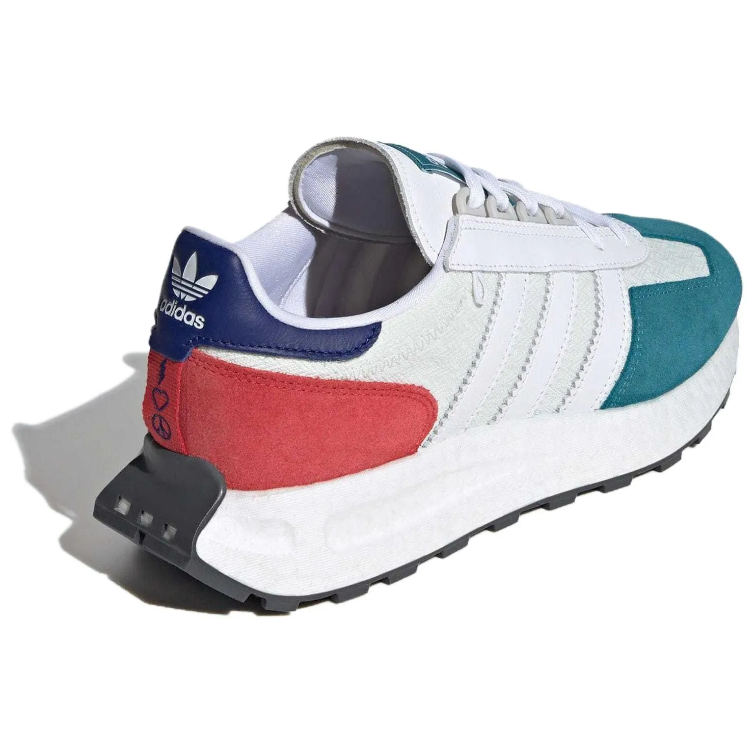 adidas originals Retropy E5 Boost 'White Teal Red' ID6262 sold by KicksCrew product image thumbnail 3