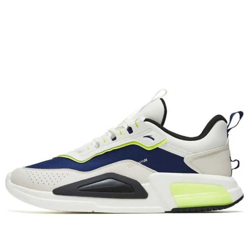 ANTA Magic Cube Low 'Grey Navy Neon Green' 112248808-7 sold by KicksCrew