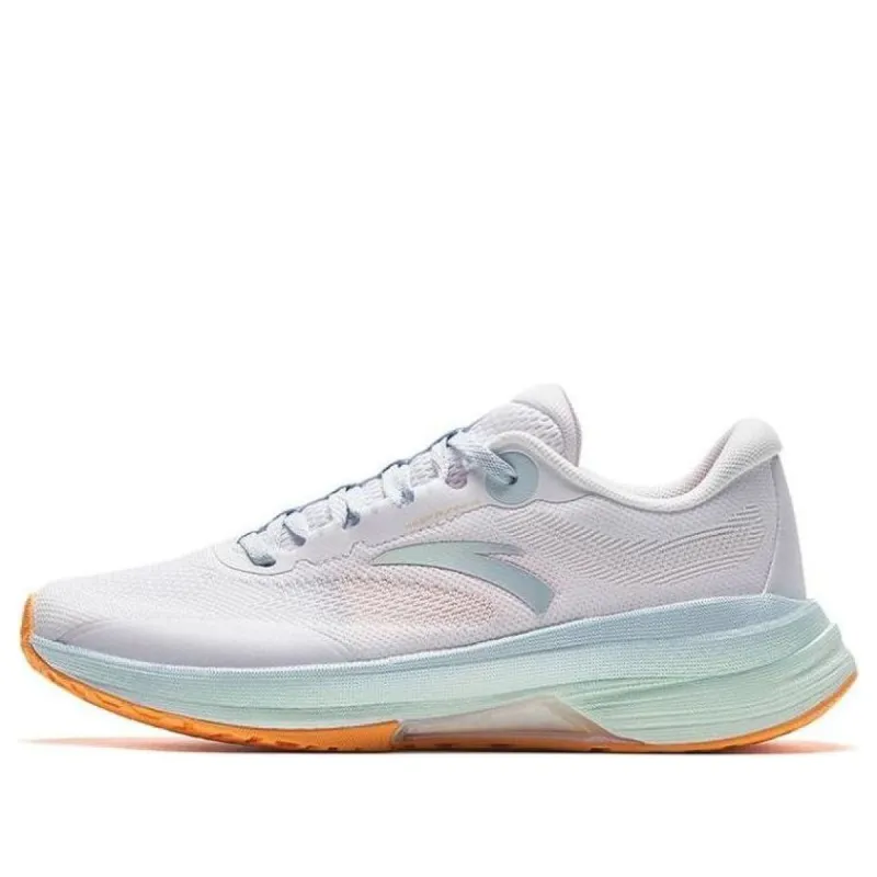 (WMNS) ANTA Running Series Sneakers 'Blue Orange White' 122335585-2 sold by KicksCrew