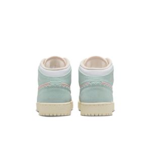 (GS) Air Jordan 1 Mid SE 'Pink Oxford Jade Ice' DZ5361-100 sold by KicksCrew