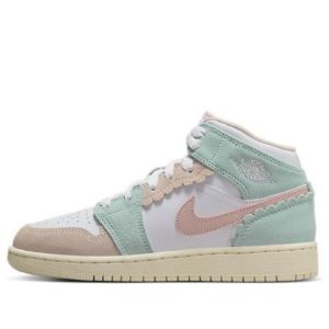 (GS) Air Jordan 1 Mid SE 'Pink Oxford Jade Ice' DZ5361-100 sold by KicksCrew
