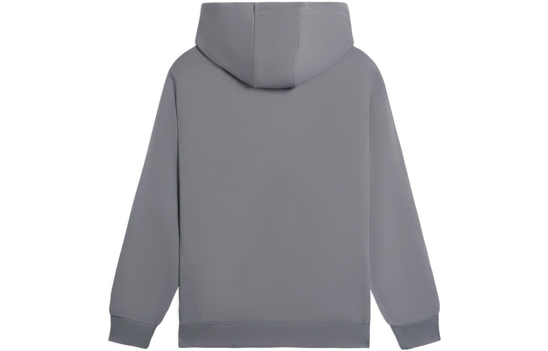 Li-Ning Label Logo Hooded Jacket 'Grey' AWDSB17-9 sold by KicksCrew product image thumbnail 2
