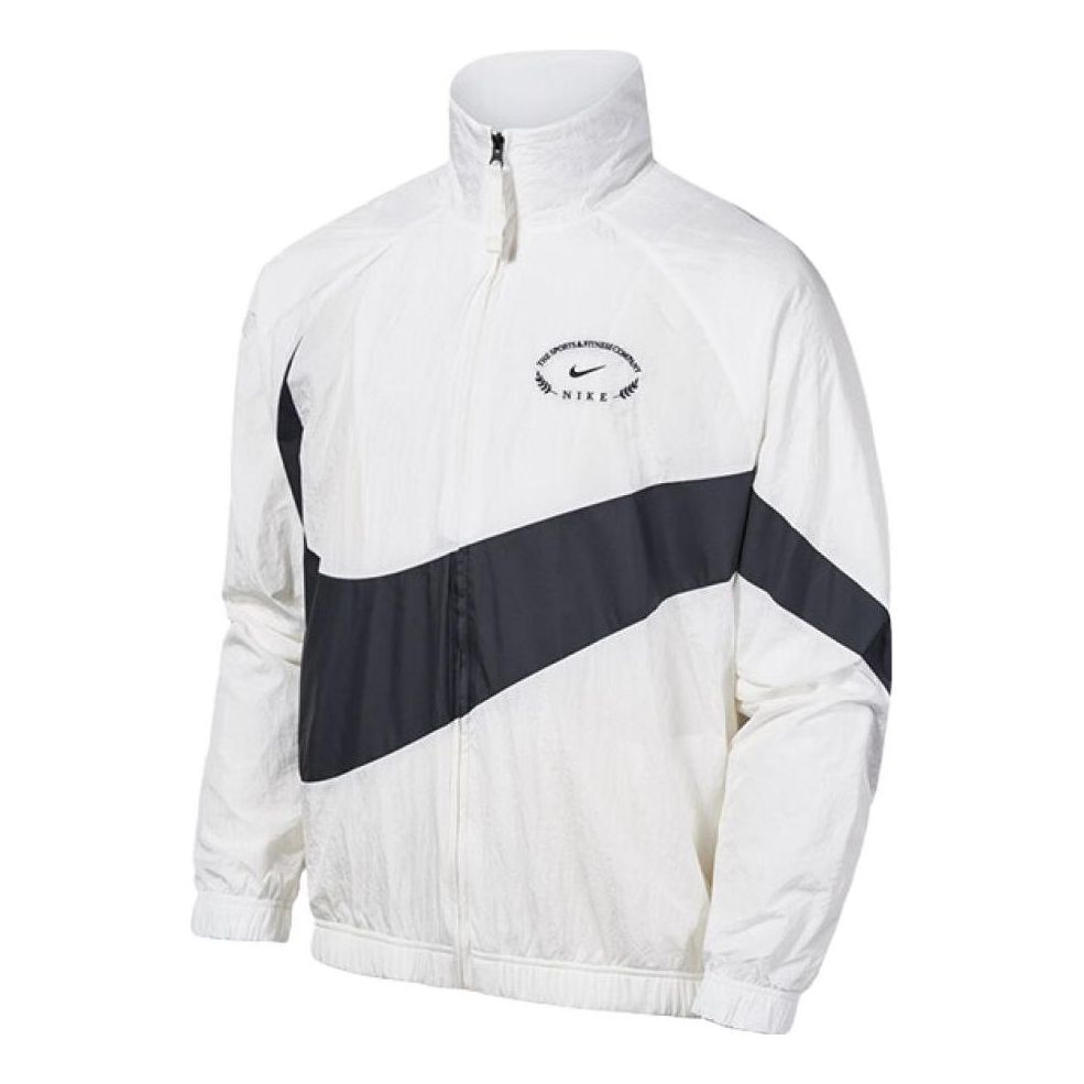 Nike Sportswear Statement Woven HBR Jacket Asia Sizing 'Sail