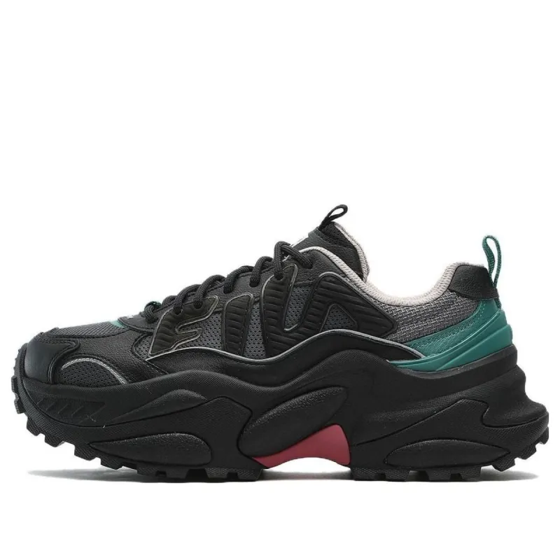 (WMNS) FILA Core CELLA Shoes 'Black Green' F12W331109FCB sold by KicksCrew