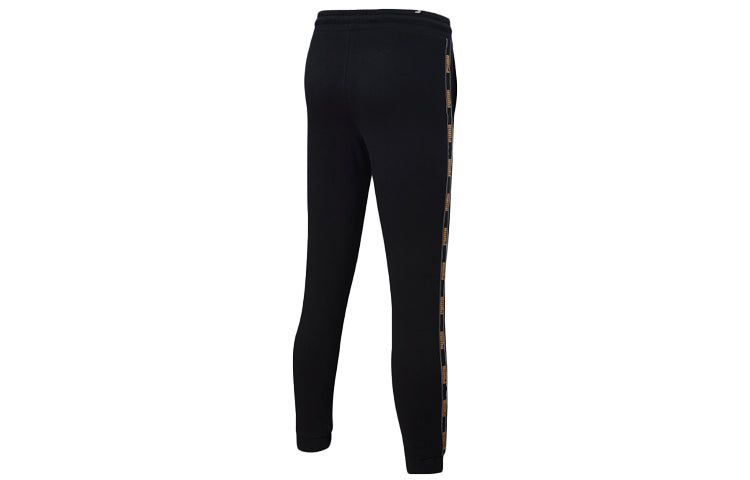 Puma Holiday Pack Sweatpants 'Black Yellow' 586352-01 sold by KicksCrew product image thumbnail 2