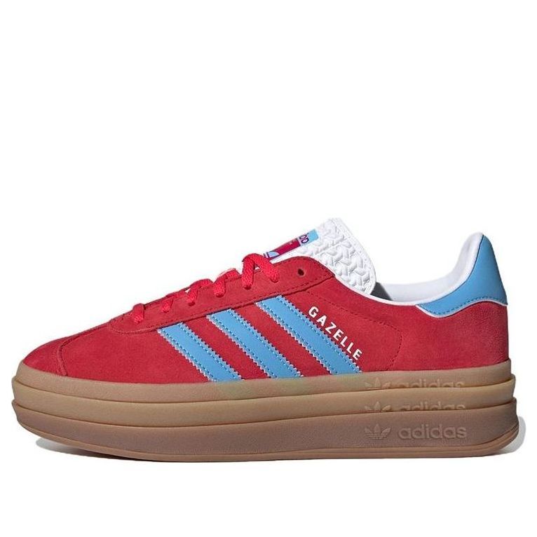 (WMNS) adidas Gazelle Bold 'Active Pink Blue Burst' IE0421 sold by KicksCrew