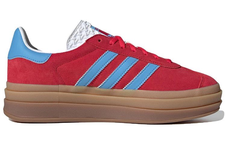 (WMNS) adidas Gazelle Bold 'Active Pink Blue Burst' IE0421 sold by KicksCrew product image thumbnail 3