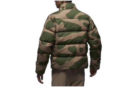 Air ordan Flight Heritage Down Jacket 'Camo' FB6989-200 sold by KicksCrew