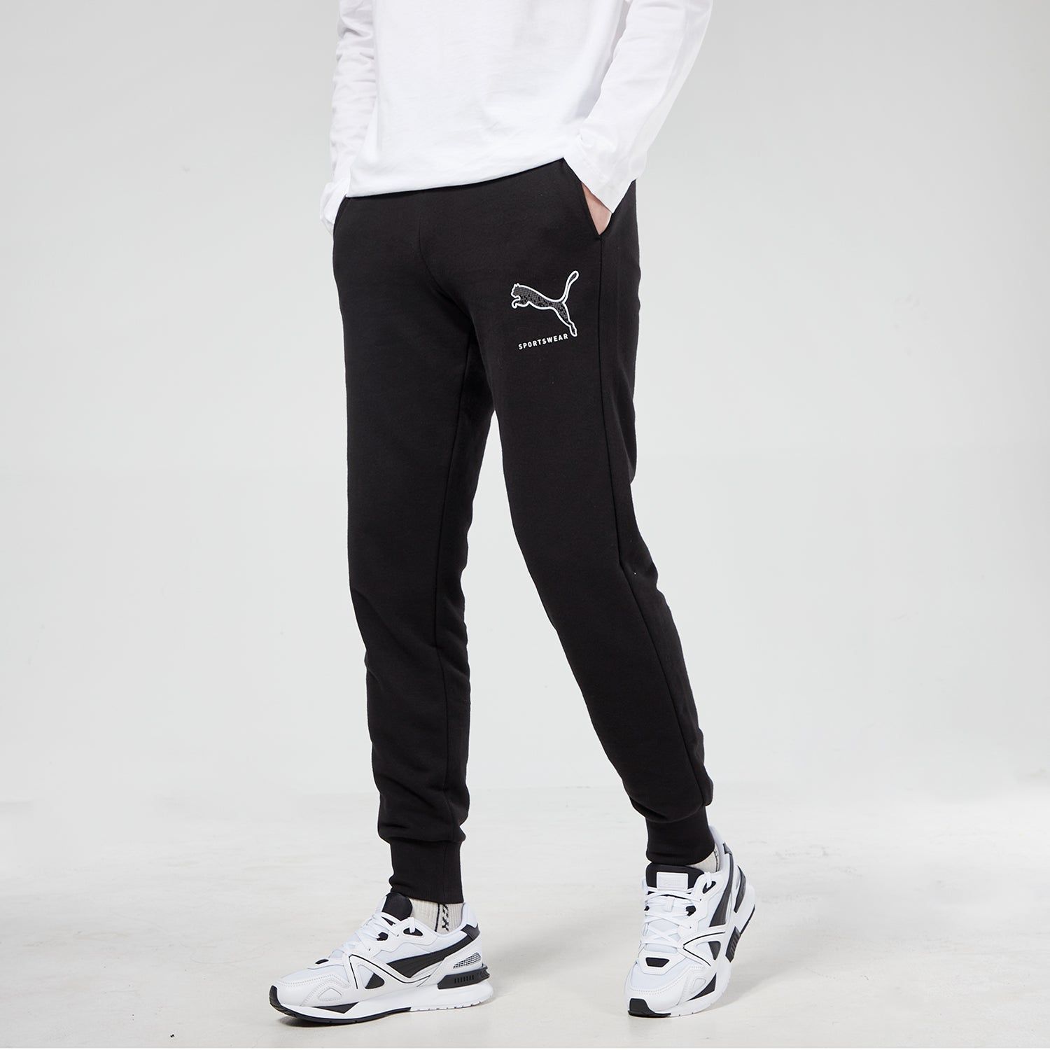 Puma Athletics Training Pants 'Black' 855988-01 sold by KicksCrew product image thumbnail 5