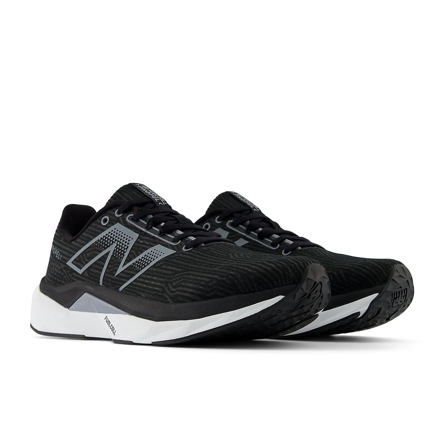 New Balance FuelCell Propel v5 Sneakers 'Black White' MFCPRLB5 sold by KicksCrew product image thumbnail 3