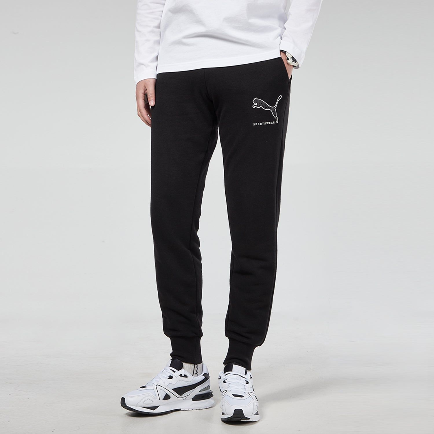 Puma Athletics Training Pants 'Black' 855988-01 sold by KicksCrew product image thumbnail 3