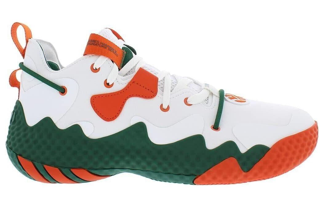 adidas Harden Vol.6 'White Orange Green' GX9190 sold by KicksCrew product image thumbnail 2