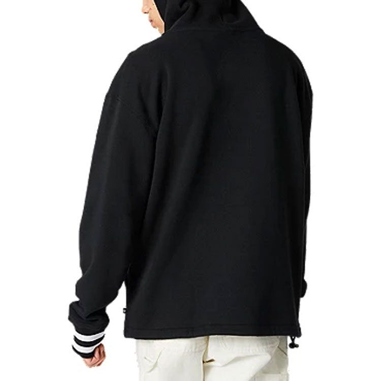 Converse Twisted Varsity Hoodie 'Black' 10018358-A04 sold by KicksCrew product image thumbnail 5