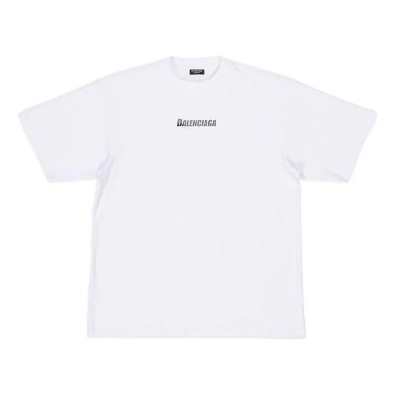 Balenciaga Swim T-Shirt 'White' 6570274B8B59000 sold by KicksCrew