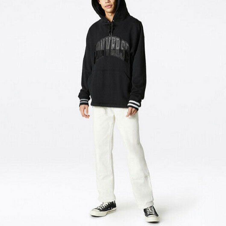 Converse Twisted Varsity Hoodie 'Black' 10018358-A04 sold by KicksCrew product image thumbnail 4