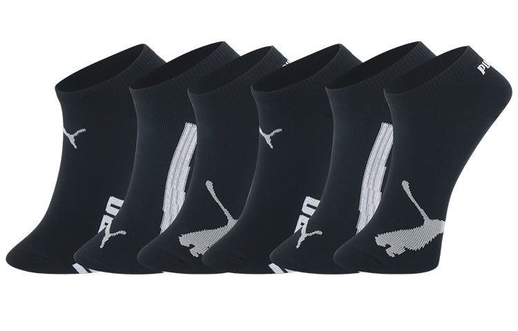 Puma Sneaker Socks 3 pack 'Black White' 100000617-002 sold by KicksCrew product image thumbnail 2
