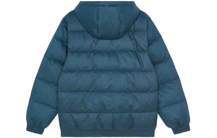 New Balance Logo Casual Down Jacket 'Teal' AMJ13336-AT sold by KicksCrew product image thumbnail 2
