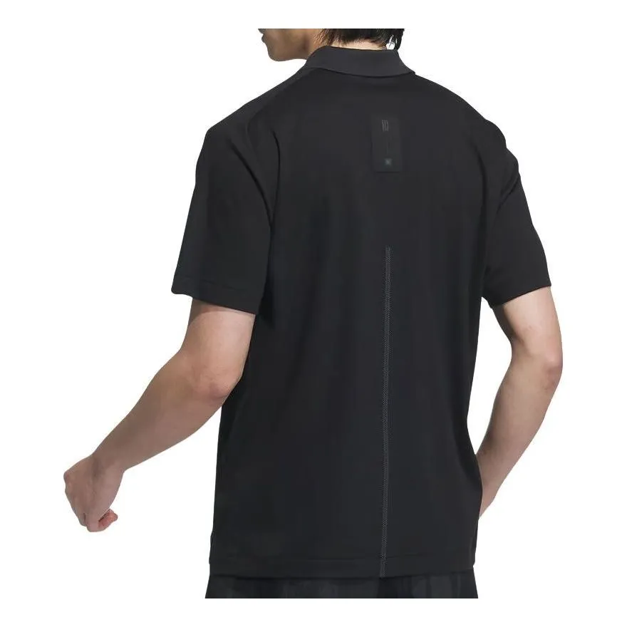 adidas Wuji Must Polo Shirt 'Black' JE6665 sold by KicksCrew product image thumbnail 2