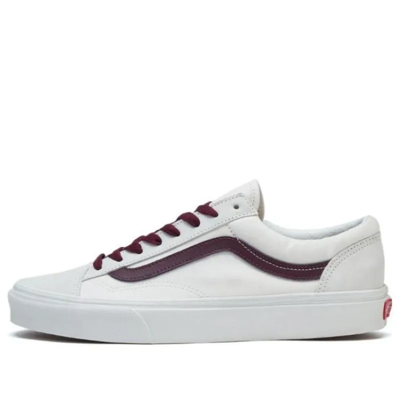 Vans Style 36 Ua 'White Maroon' VN0A54F6PRT sold by KicksCrew