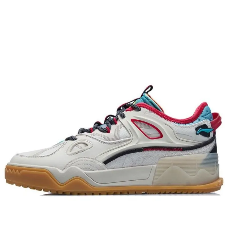 Li-Ning Counterflow Twinkling Star 'Grey Red' AGCR289-1 sold by KicksCrew