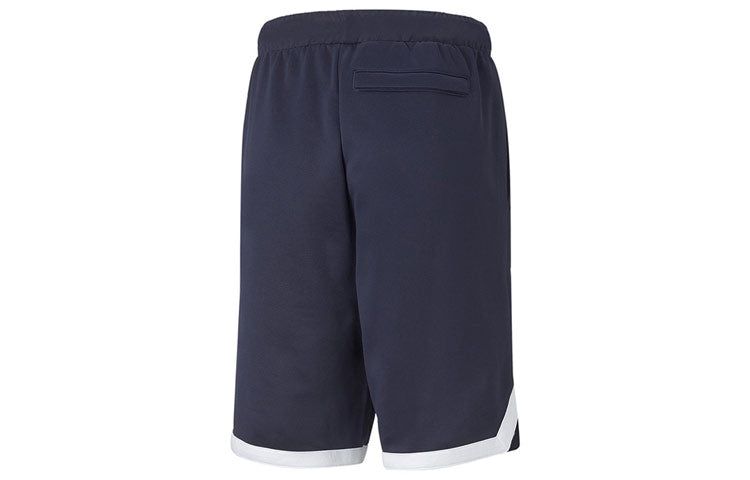 Puma 8 Pt Logo Team Shorts 'Navy' 536923-06 sold by KicksCrew product image thumbnail 2