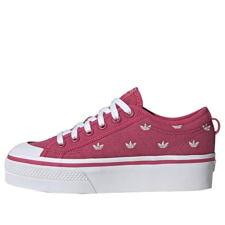 adidas originals NIZZA Platform 'Pink White' IG5058 sold by KicksCrew