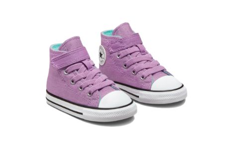 (TD) Converse Chuck Taylor All Star Easy-On Quilted Jacquard 'Lila' A03185C sold by KicksCrew