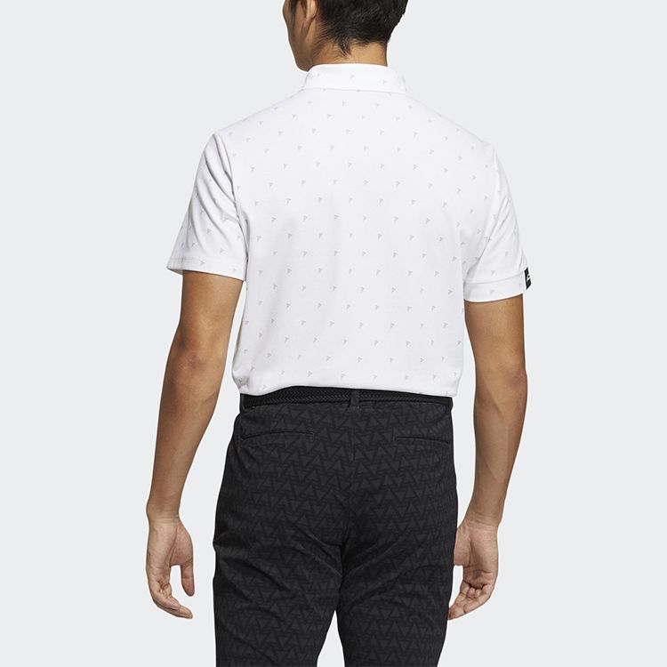 adidas AEROREADY Badge of Sport Monogram Polo Shirt 'White' HT6837 sold by KicksCrew product image thumbnail 3