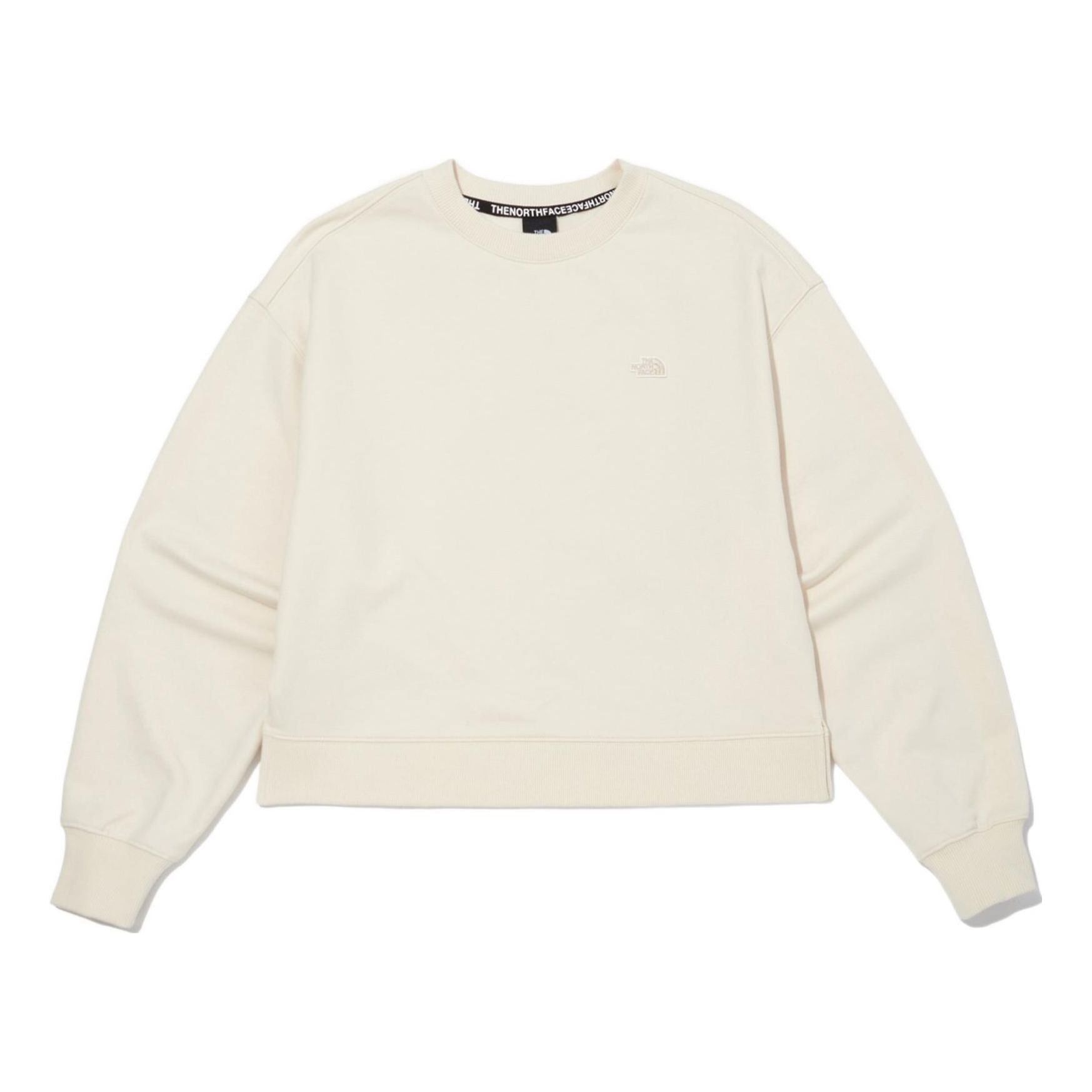 THE NORTH FACE Ws Essential Sweatshirts Logo Sweater 'Beige' NM5MN30B sold by KicksCrew