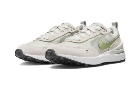 (PS) Nike Waffle One Shoes 'Light Bone Oil Green' DC0480-012 sold by KicksCrew