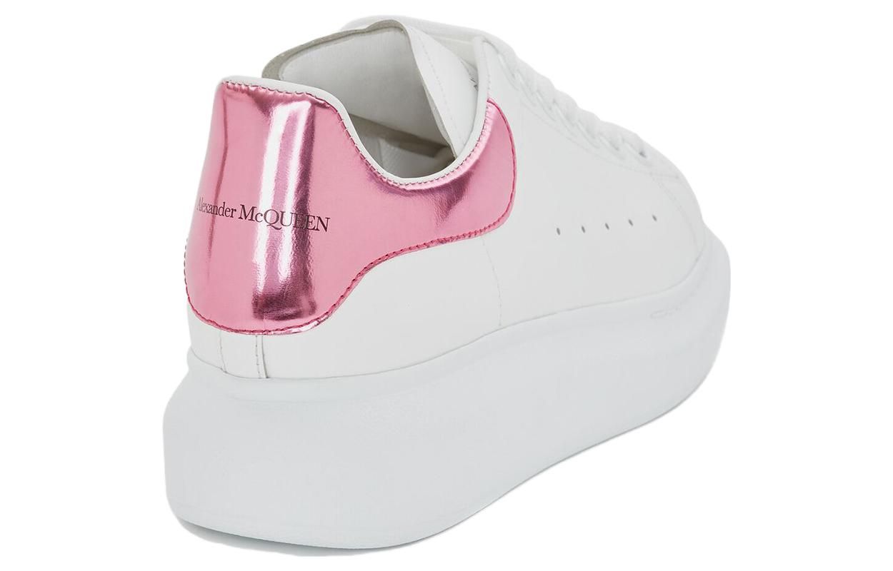 (WMNS) Alexander McQueen Oversized Sneaker 'White Pink Metallic' 676702WICGG9993 sold by KicksCrew product image thumbnail 4