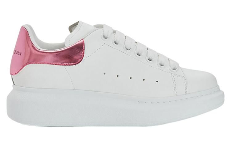 (WMNS) Alexander McQueen Oversized Sneaker 'White Pink Metallic' 676702WICGG9993 sold by KicksCrew product image thumbnail 2