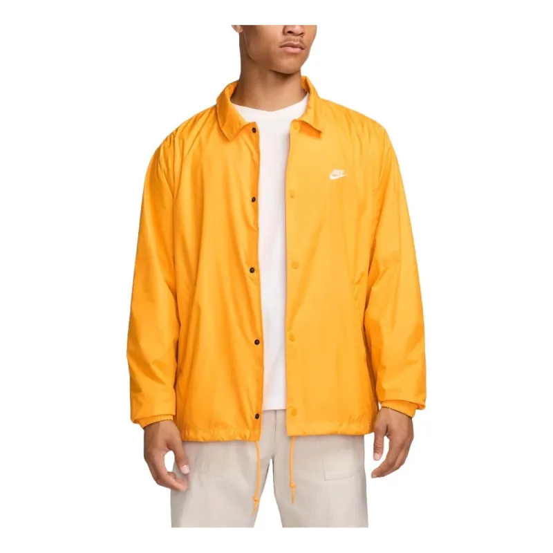 Nike Club Coaches Jacket 'University Gold' FN3316-739 sold by KicksCrew