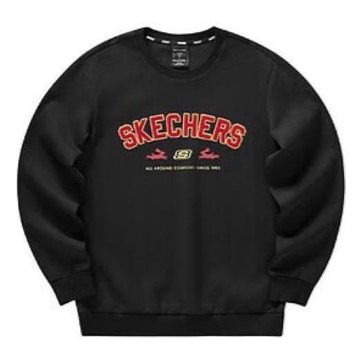 Skechers CNY Long Sleeve Hoodies 'Black Red' L123M004-0018 sold by KicksCrew