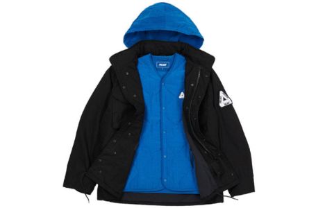 Palace SS22 P-65 Jacket 'Black' P21JK066 sold by KicksCrew