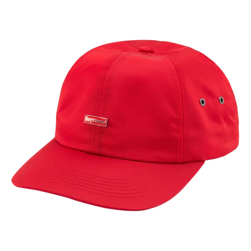 Supreme FW23 Week 5 Enamel Logo 6-Panel 'Red' SUP-FW23-2329 sold by KicksCrew