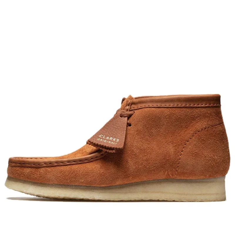 Clarks Wallabee Boots 'Tan Hairy Suede' 26154818 sold by KicksCrew