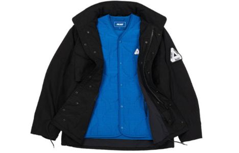 Palace SS22 P-65 Jacket 'Black' P21JK066 sold by KicksCrew