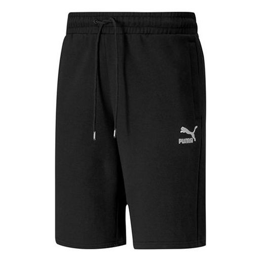 PUMA Classics Longline 10 Shorts 'Black' 599304-01 sold by KicksCrew